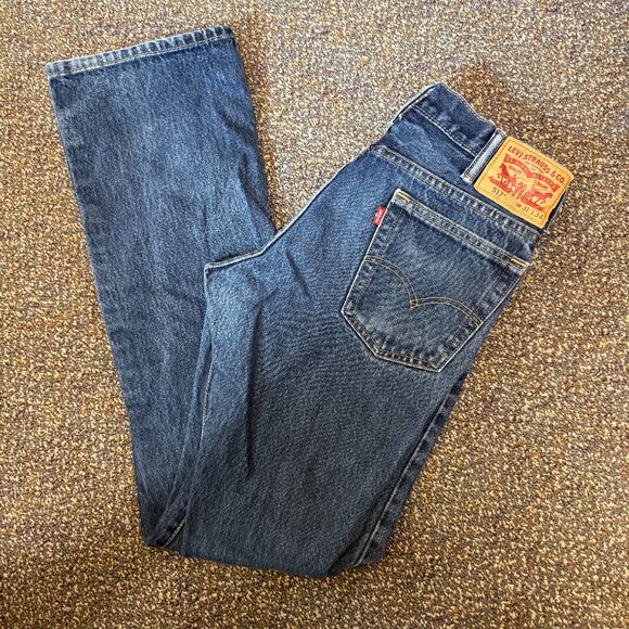 Levi’s 517 bootcut jeans dark wash size 31x34 - Picture 1 of 5